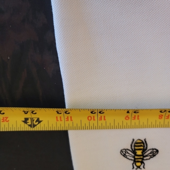 Focus Quality Wear Men's sz 2XL White Black Collar Polo Shirt 100% Cotton XXL - Picture 8 of 8